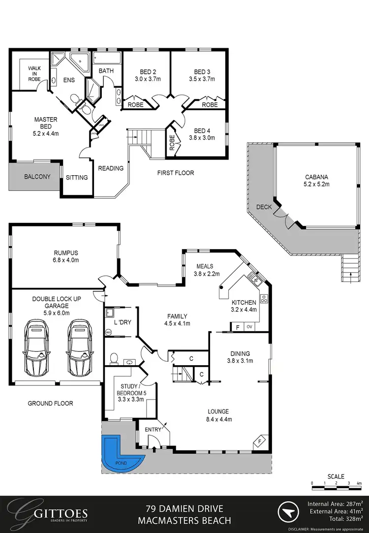 Floorplan of Homely rural property listing, 79 Damien Drive, Macmasters Beach NSW 2251