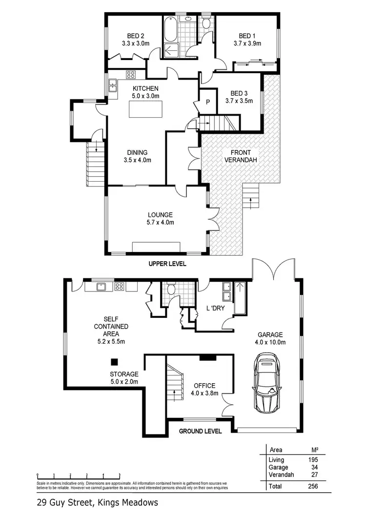 Floorplan of Homely house listing, 29 Guy Street, Kings Meadows TAS 7249