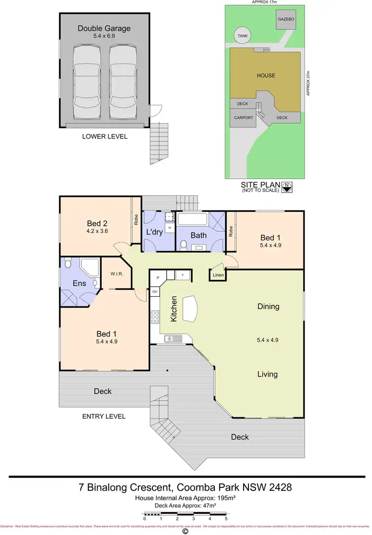 Floorplan of Homely house listing, 7 Binalong Crescent, Coomba Park NSW 2428