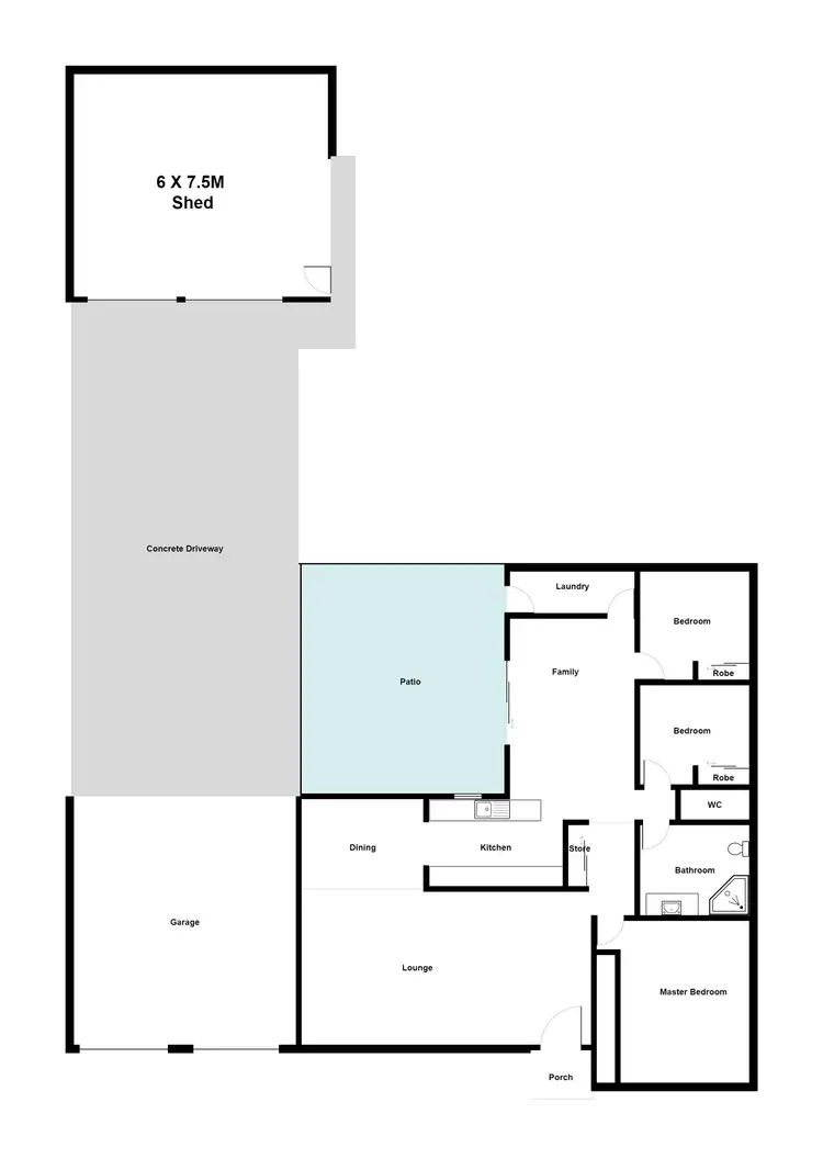 Floorplan of Homely house listing, 44 Pacific Avenue, Bushland Beach QLD 4818