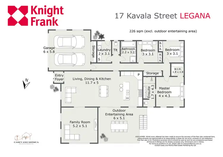 Floorplan of Homely house listing, 17 Kavala Street, Legana TAS 7277