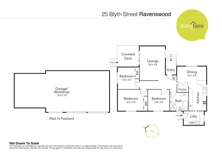 Floorplan of Homely house listing, 25 Blyth Street, Ravenswood TAS 7250