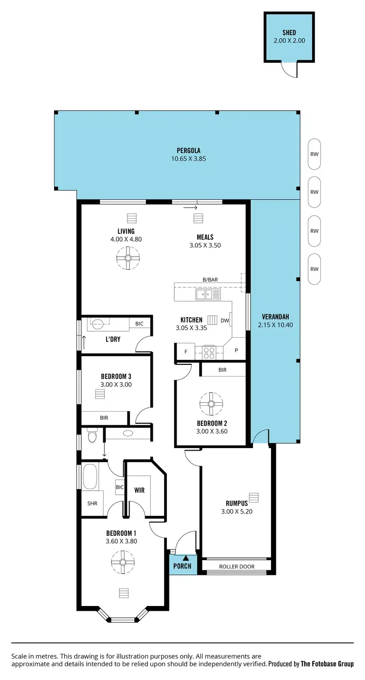 Floorplan of Homely house listing, 33 Brooklyn Drive, Hallett Cove SA 5158