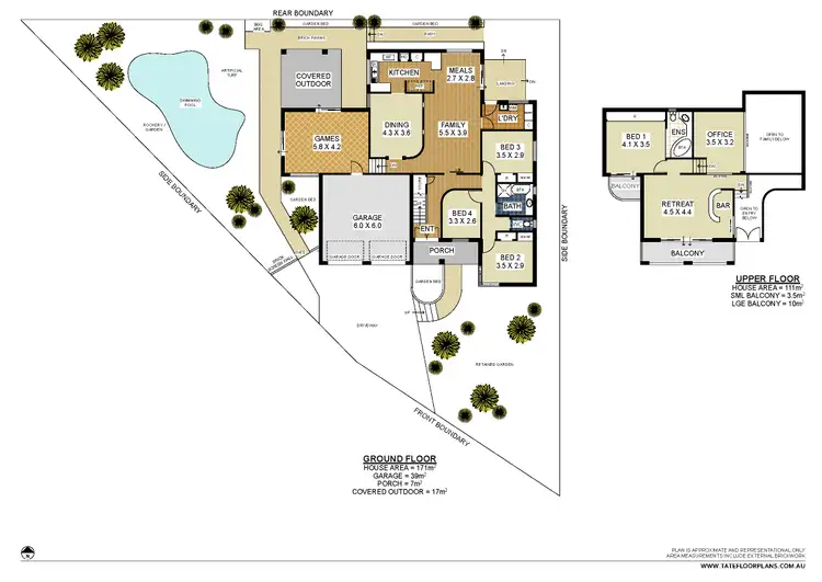 Floorplan of Homely house listing, 8 Richards Place, Noranda WA 6062