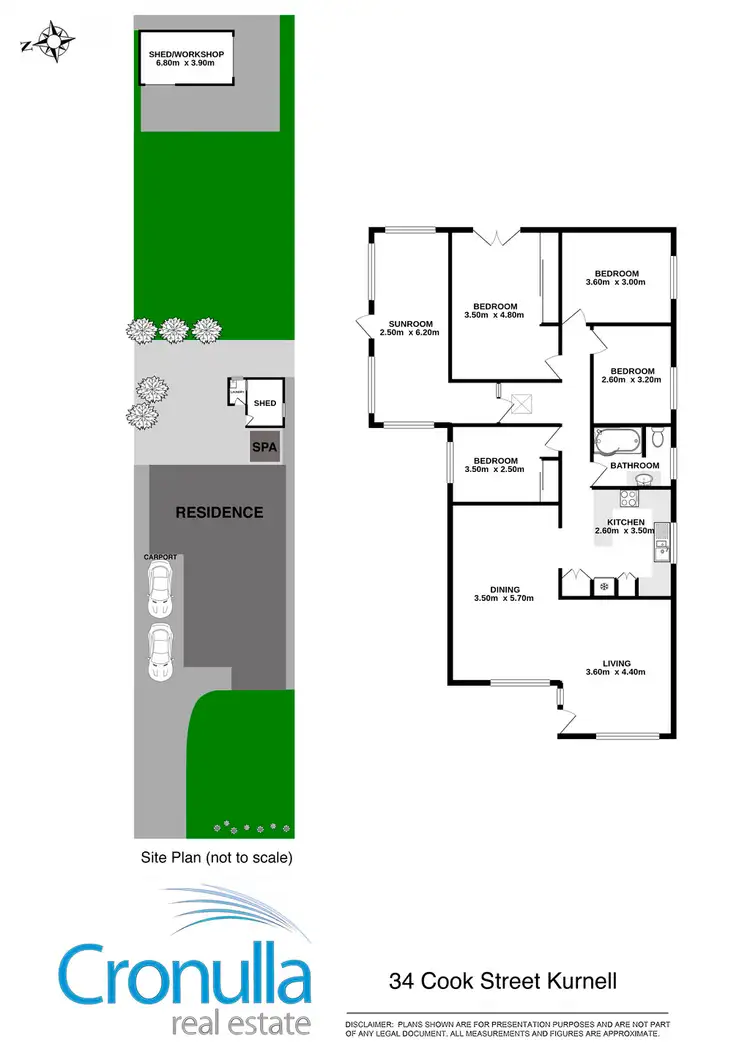 Floorplan of Homely house listing, 34 Cook Street, Kurnell NSW 2231