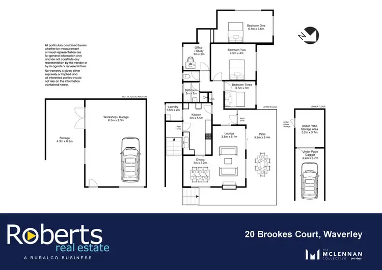 Floorplan of Homely house listing, 20 Brookes Court, Waverley TAS 7250