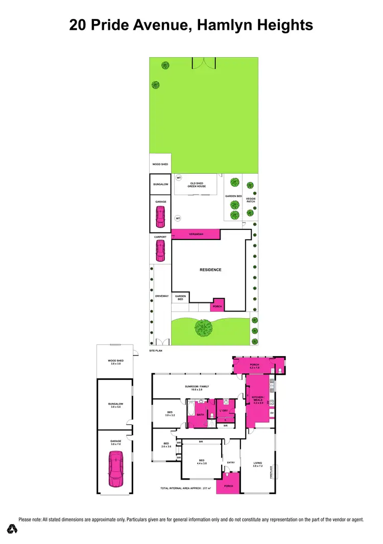 Floorplan of Homely house listing, 20 Pride Avenue, Hamlyn Heights VIC 3215
