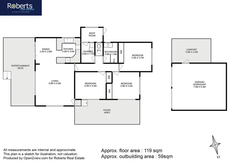 Floorplan of Homely house listing, 30 Walpole Street, Orford TAS 7190