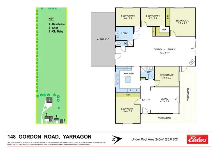 Floorplan of Homely rural property listing, 148 GORDON ROAD, Yarragon VIC 3823