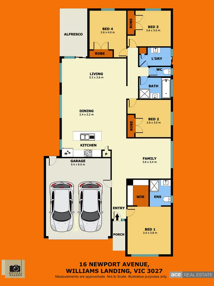 Floorplan of Homely house listing, 16 Newport Avenue, Williams Landing VIC 3027