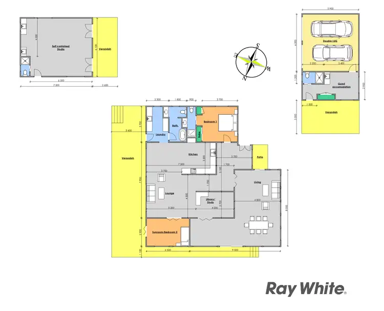 Floorplan of Homely rural property listing, 21 Rainforest Drive, Mitchells Island NSW 2430