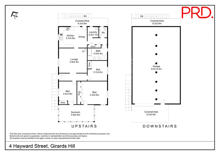 Floorplan of Homely house listing, 4 Hayward Street, Lismore NSW 2480