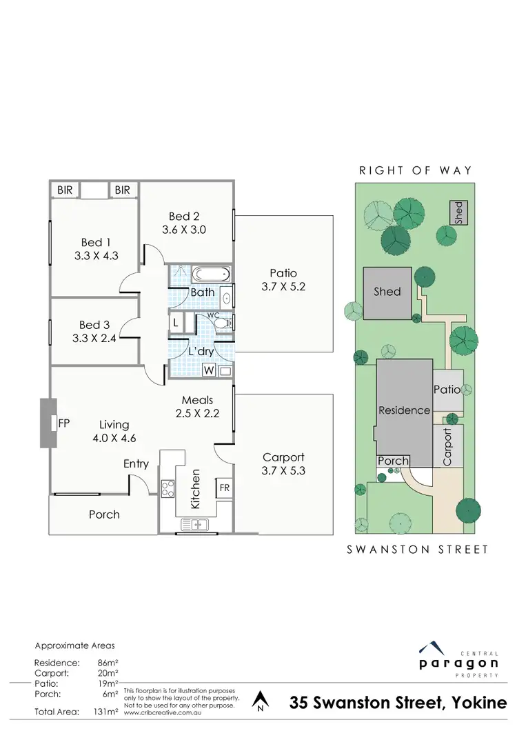 Floorplan of Homely house listing, 35 Swanston Street, Yokine WA 6060