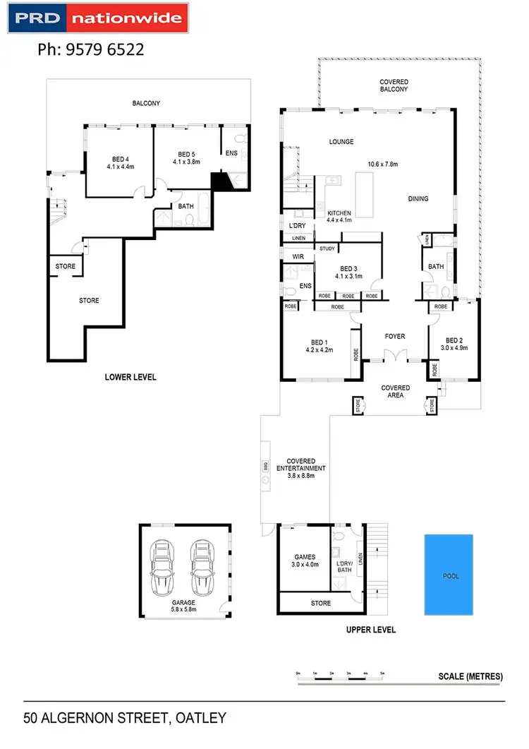 Floorplan of Homely house listing, 50 Algernon  Street, Oatley NSW 2223