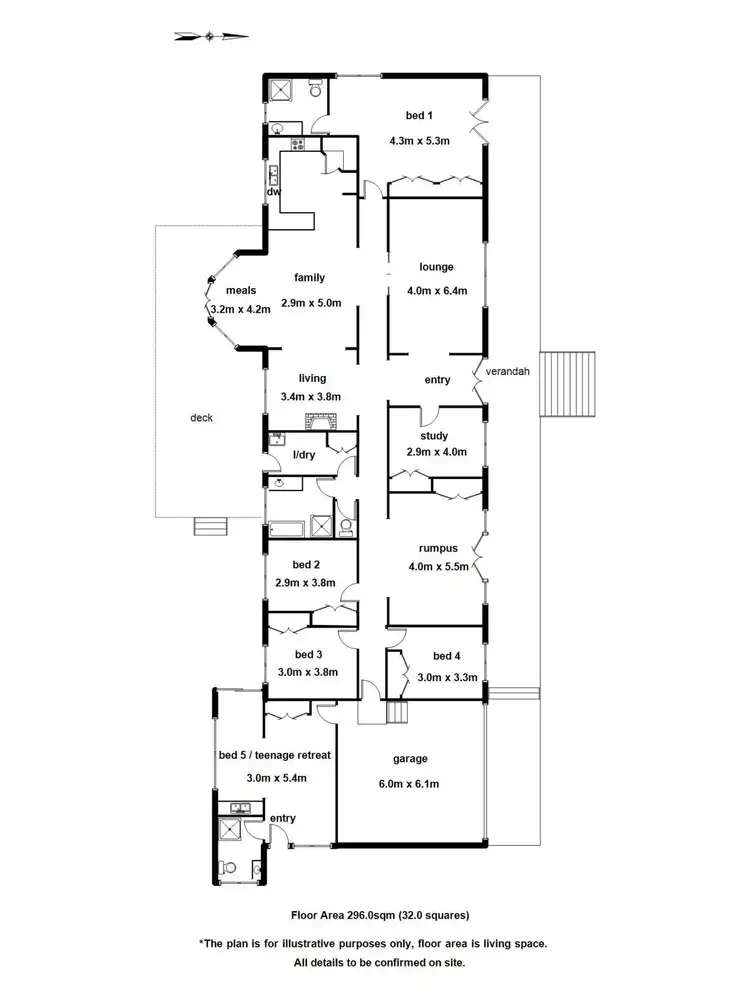 Floorplan of Homely house listing, 404 Maroondah Hwy, Healesville VIC 3777