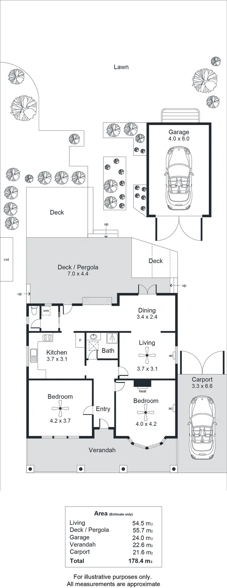 Floorplan of Homely house listing, 27 Green Street, St Morris SA 5068
