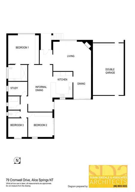 Floorplan of Homely house listing, 79 Cromwell Drive, Desert Springs NT 870