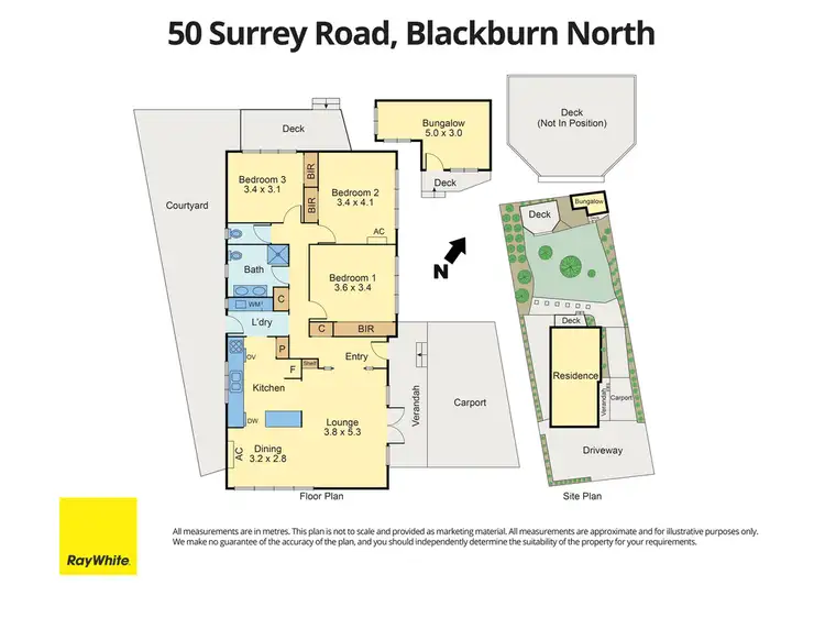 Floorplan of Homely house listing, 50 Surrey Road, Blackburn North VIC 3130