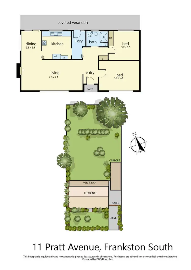 Floorplan of Homely house listing, 11 Pratt Avenue, Frankston South VIC 3199