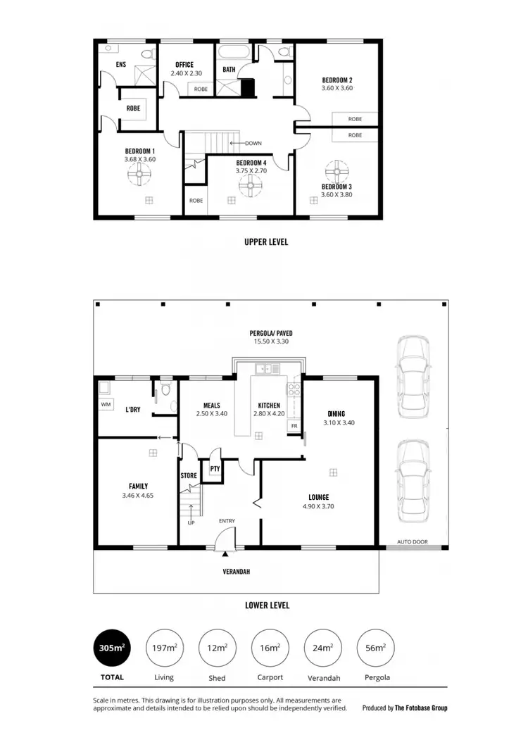 Floorplan of Homely house listing, 10 Prelate Court, Wynn Vale SA 5127