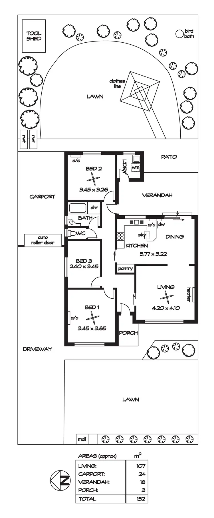 Floorplan of Homely house listing, 1/ 29 Trenton Terrace, Pooraka SA 5095