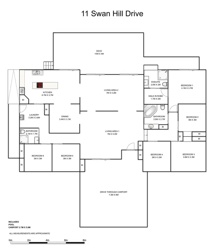 Floorplan of Homely house listing, 11 Swan Hill Drive, Waterview Heights NSW 2460
