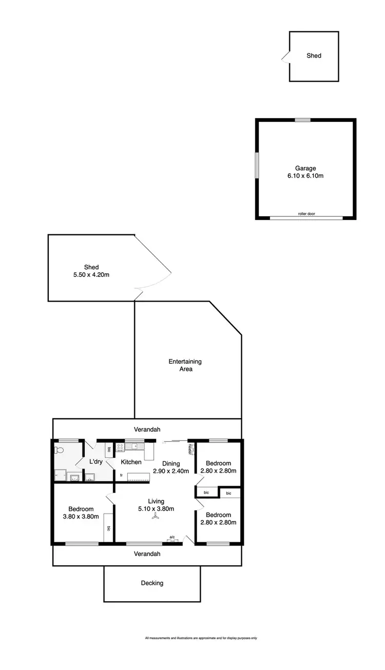 Floorplan of Homely house listing, 11 MANLY GROVE, Hayborough SA 5211