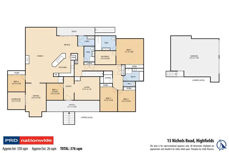 Floorplan of Homely house listing, 15 Nichols Road, Highfields QLD 4352