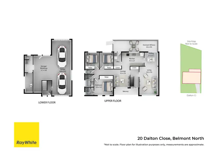 Floorplan of Homely house listing, 20 Dalton Close, Belmont North NSW 2280