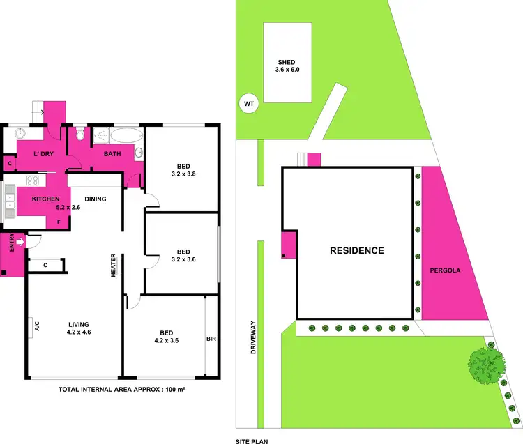 Floorplan of Homely house listing, 20 Young Street, Breakwater VIC 3219