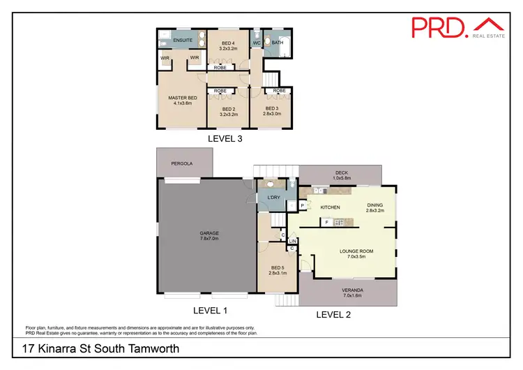 Floorplan of Homely house listing, 17 Kinarra Street, Tamworth NSW 2340