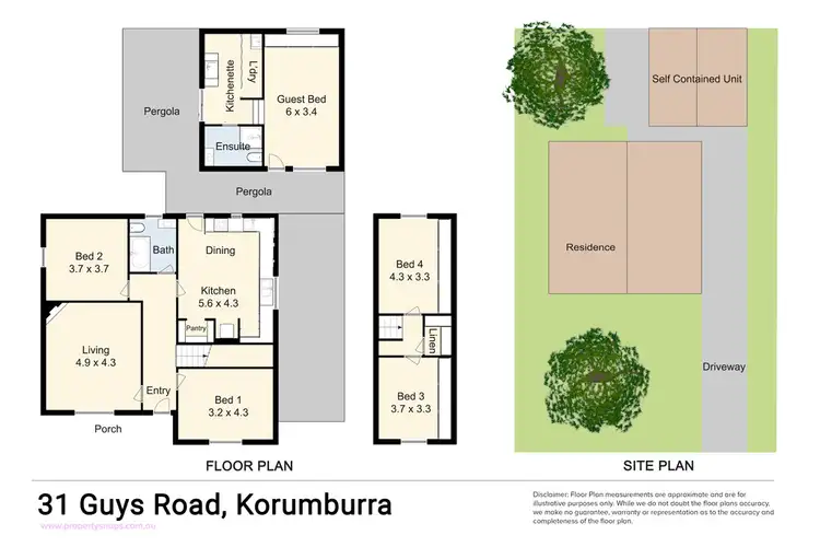 Floorplan of Homely house listing, 31 Guys Road, Korumburra VIC 3950