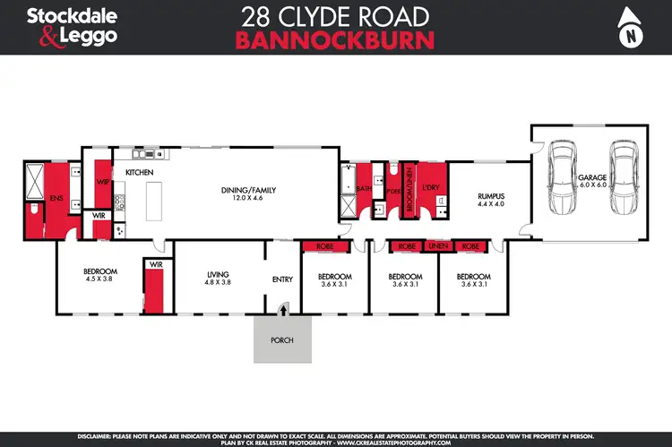Floorplan of Homely house listing, 28 Clyde Road, Bannockburn VIC 3331