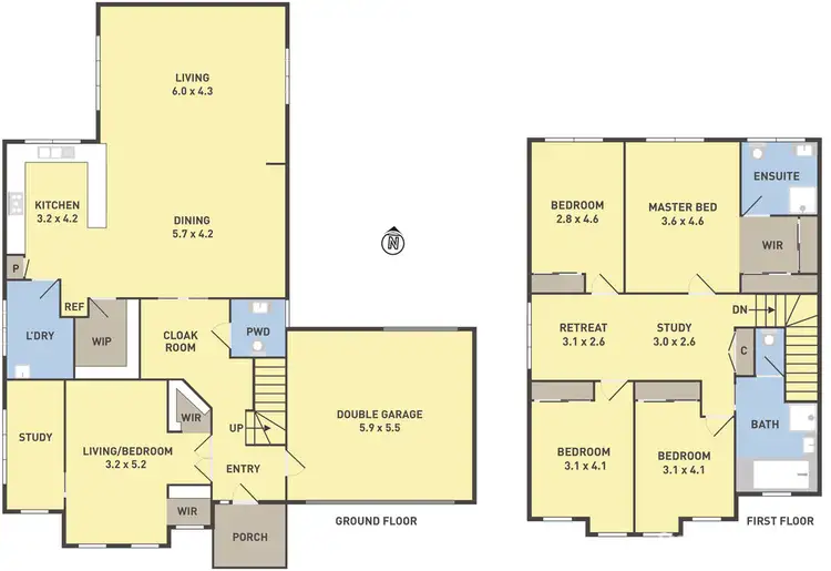 Floorplan of Homely house listing, 7 Brae Court, Greenvale VIC 3059