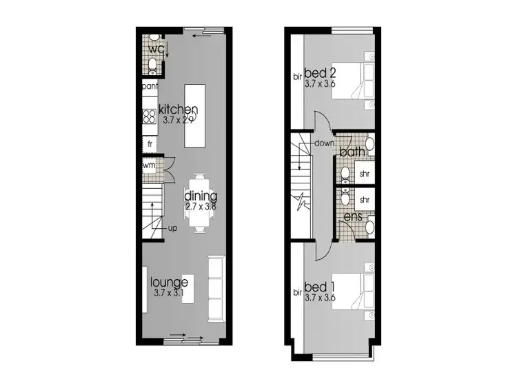 Floorplan of Homely house listing, 11 Spurs Avenue, Brompton SA 5007