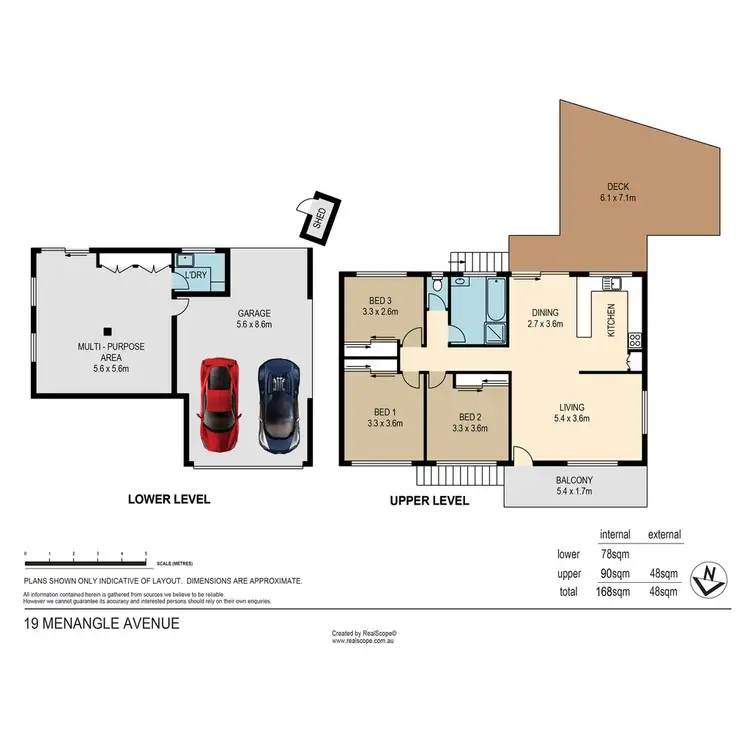 Floorplan of Homely house listing, 19 Menangle Avenue, Arana Hills QLD 4054