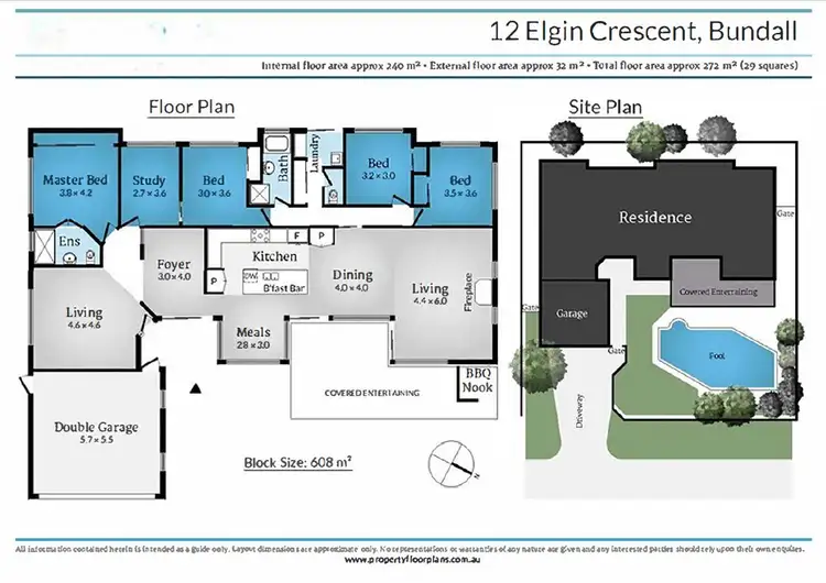 Floorplan of Homely house listing, 12 Elgin Cresent, Bundall QLD 4217