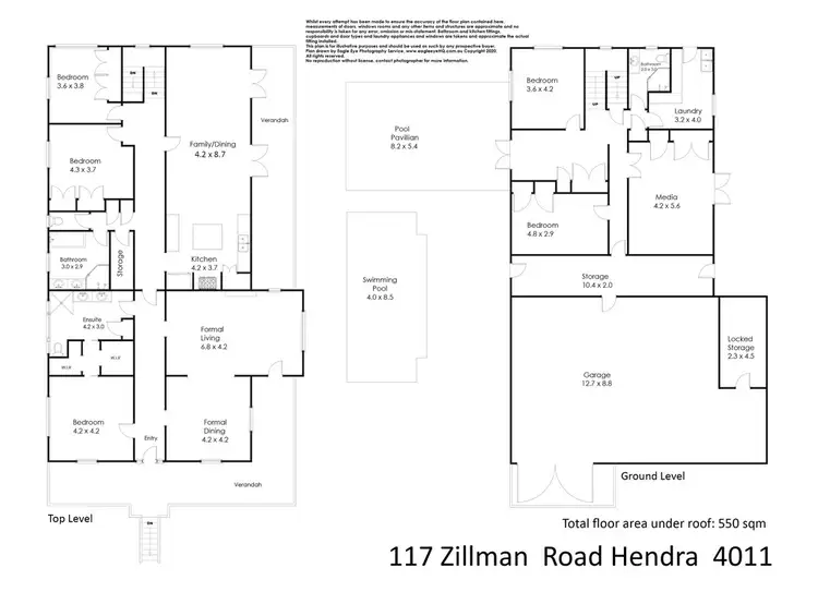 Floorplan of Homely house listing, 117 Zillman Road, Hendra QLD 4011