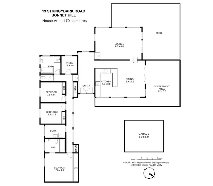 Floorplan of Homely house listing, 19 Stringybark Road, Bonnet Hill TAS 7053