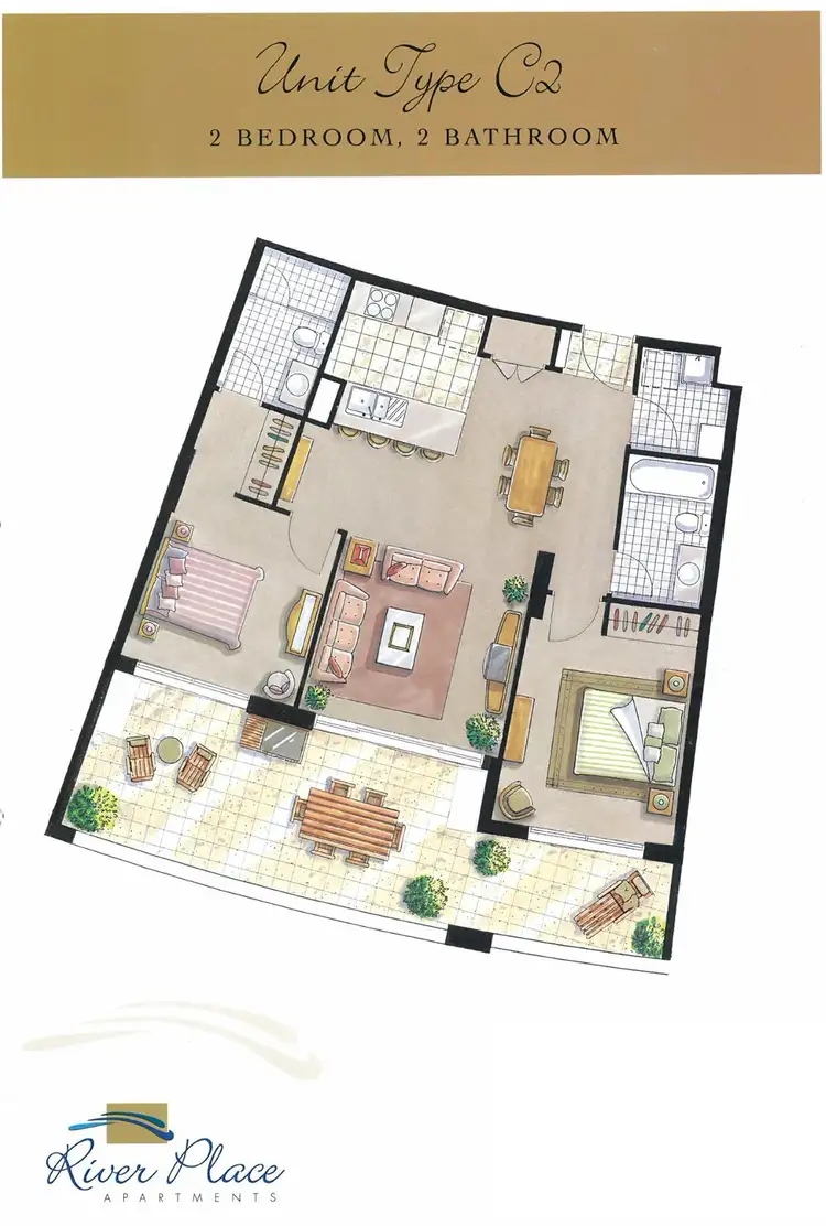 Floorplan of Homely apartment listing, 11/82 Boundary Street, Brisbane City QLD 4000