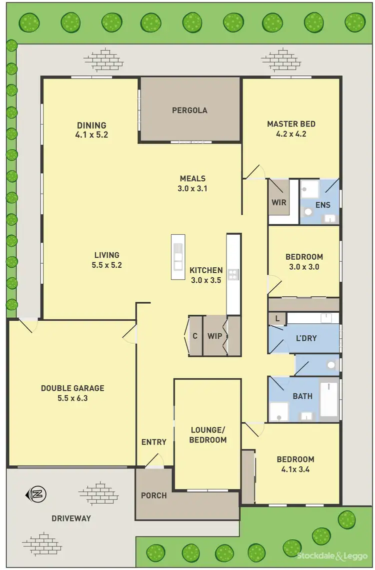 Floorplan of Homely house listing, 35 Perugia Avenue, Greenvale VIC 3059