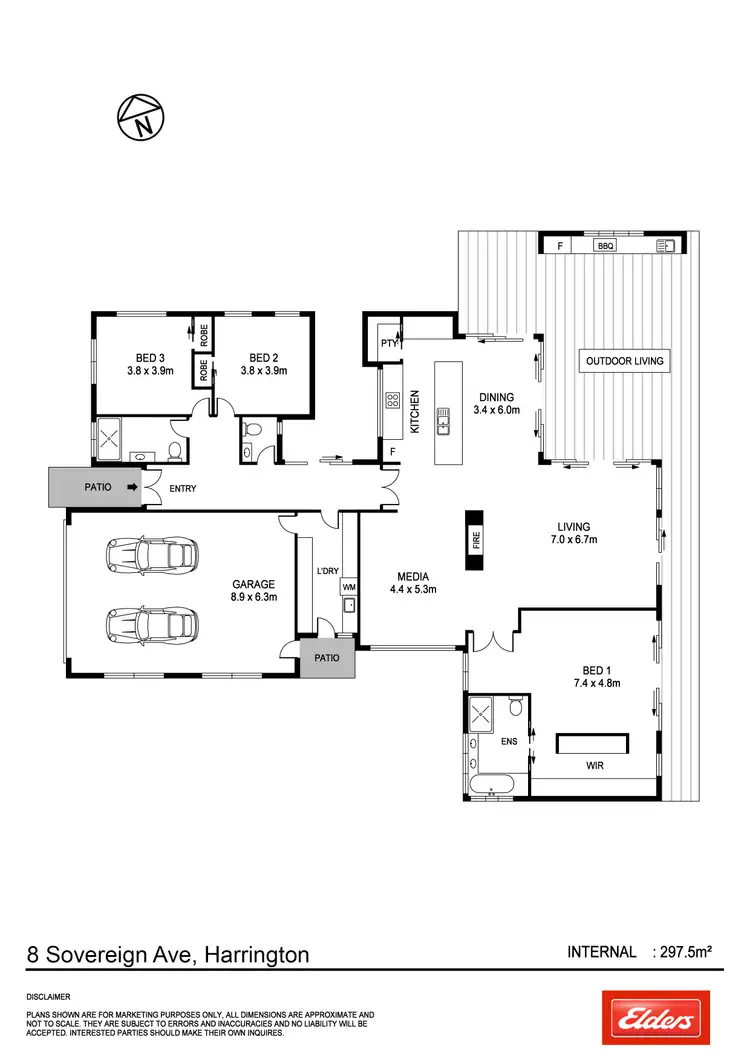 Floorplan of Homely house listing, 8 Sovereign Avenue, Harrington NSW 2427