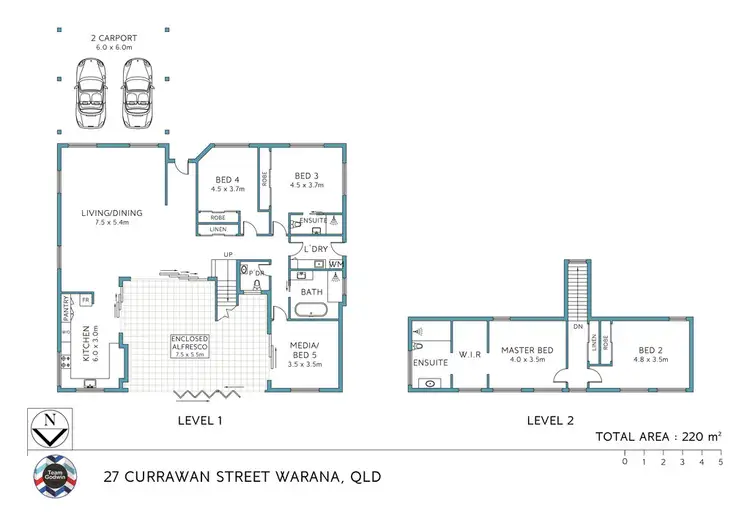 Floorplan of Homely house listing, 27 Currawan Street, Warana QLD 4575