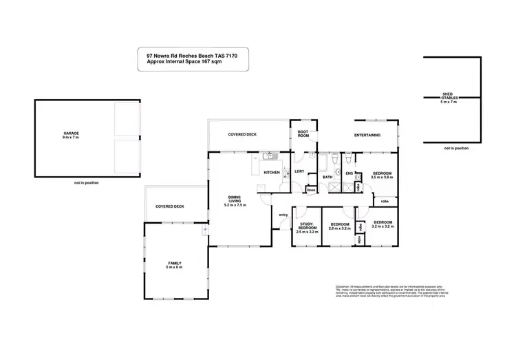 Floorplan of Homely house listing, 97 Nowra Road, Roches Beach TAS 7170