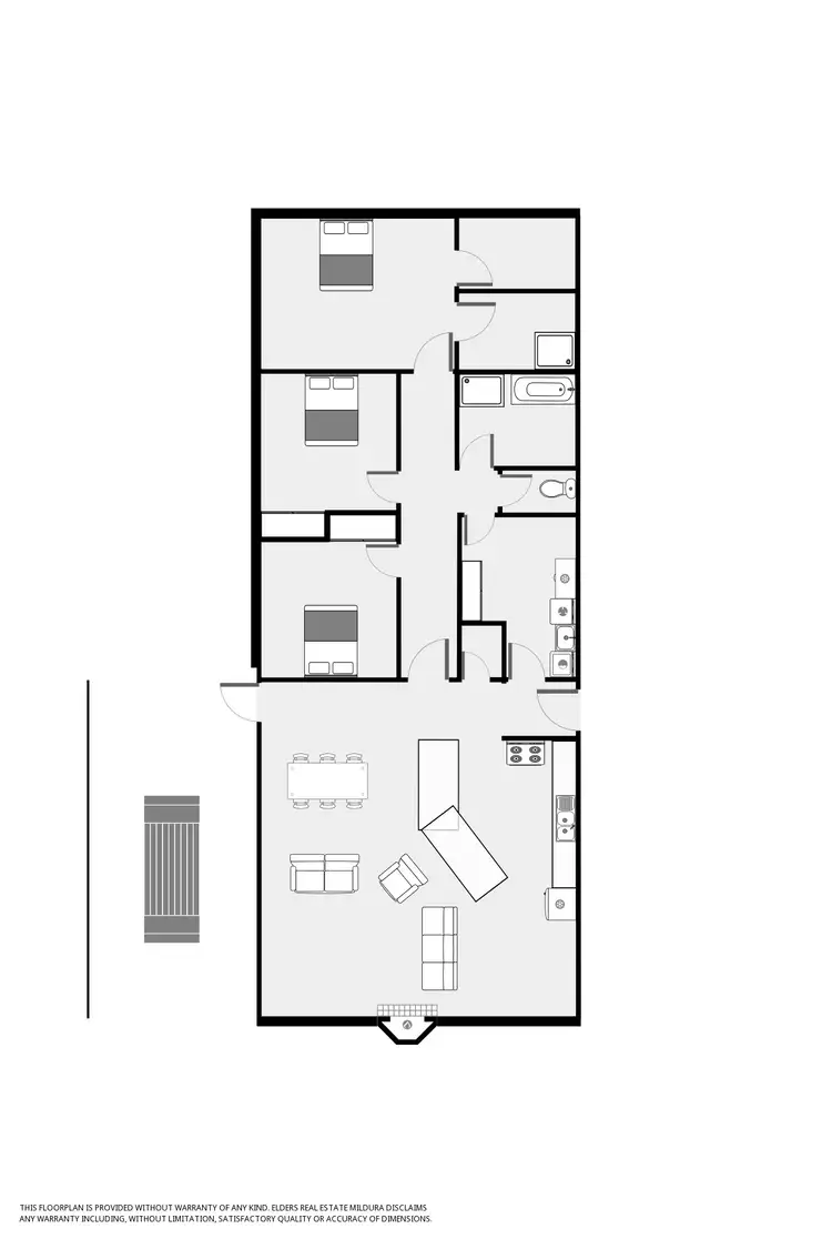 Floorplan of Homely house listing, 56 Kelso Road, Wentworth NSW 2648