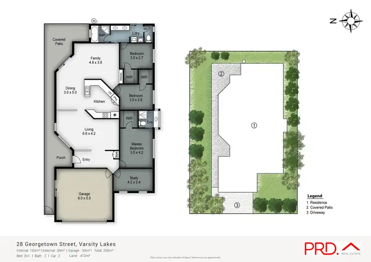 Floorplan of Homely house listing, 28 Georgetown Street, Varsity Lakes QLD 4227