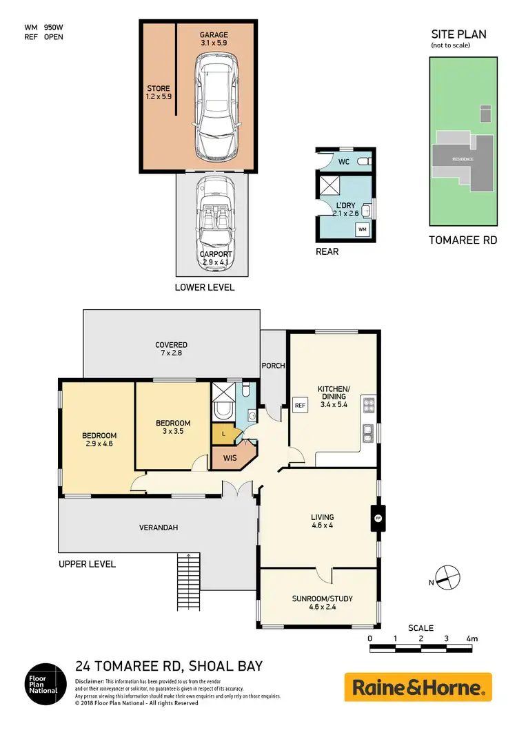 Floorplan of Homely house listing, 24 Tomaree Road, Shoal Bay NSW 2315