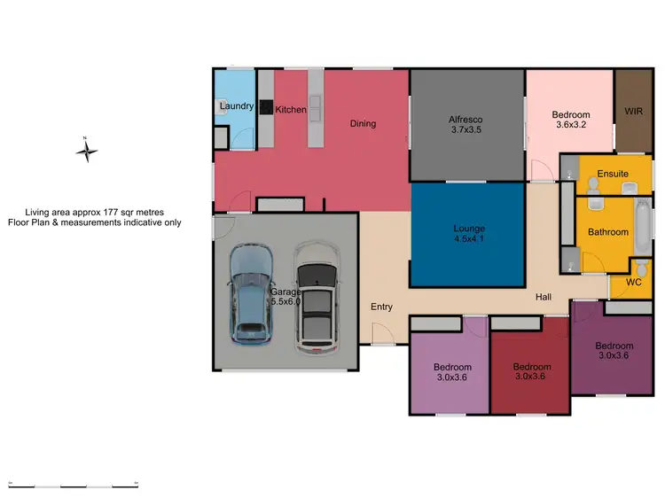 Floorplan of Homely house listing, 18 Sullivan Circuit, Orange NSW 2800