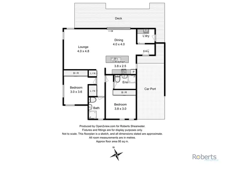 Floorplan of Homely house listing, 1/1 Darling Street, Port Sorell TAS 7307
