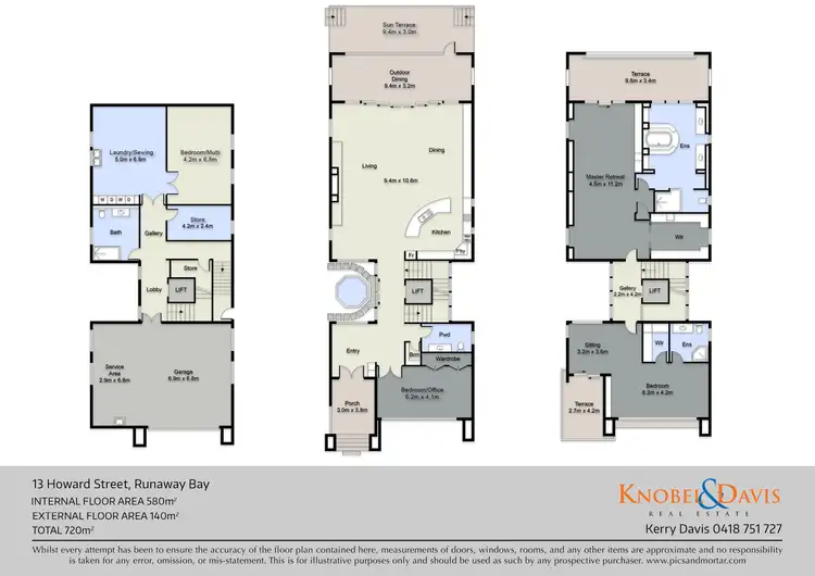 Floorplan of Homely house listing, 13 Howard Street, Runaway Bay QLD 4216